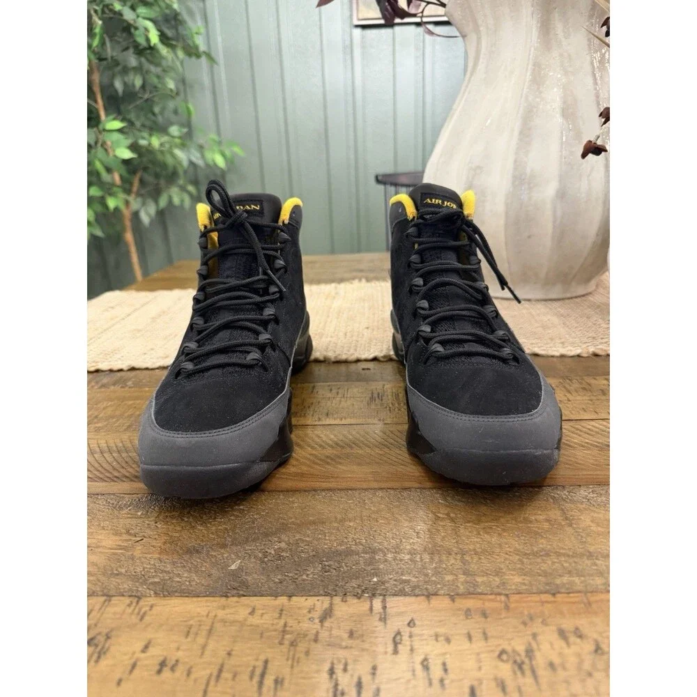 Air Jordan 9 Retro Black University Gold CT8019-070 Mens 9.5 w/ Box